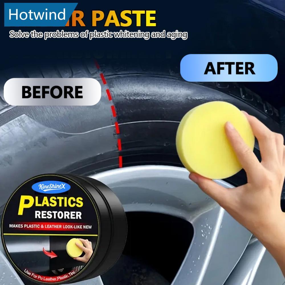HW ภายในรถพลาสติก Restorer แผงภาษาโปลิชคําขี้ผึ้งเคลือบหนังยางพลาสติกซ่อม Auto Recondition ครีม Care