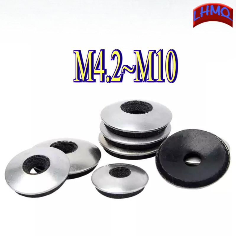 แหวนรอง กันน้ำซึม กันรั่ว แหวนรองน็อตหลังคา /ealing EPDM Washer/304SUS/M4.2M4.8/M5.5/M6.3/M8/M10LHMQ