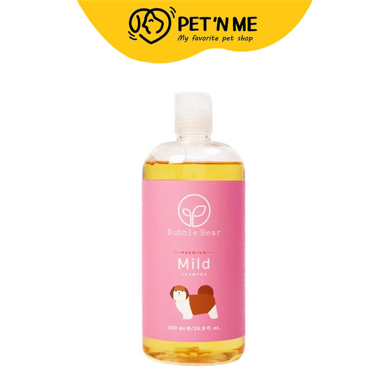 [จัดส่งจากคลัง] Bubble Bear บับเบิ้ลแบร์ แชมพู สำหรับสุนัข สูตรพรีเมียมมายด์ 500 ml [8857127194035]