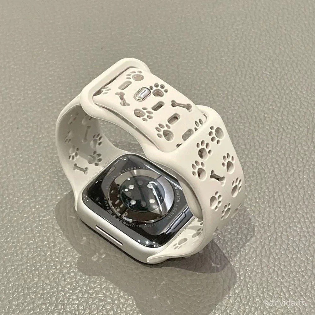 สุนัข Paw สายซิลิโคนสําหรับ Xiaomi Redmi Watch 5 4 3 Active Smart Watch Band สําหรับ Redmi Watch 6 เปลี่ยนสายนาฬิกาสําหรับ Redmi Watch 5 Lite สายรัดข้อมือ
