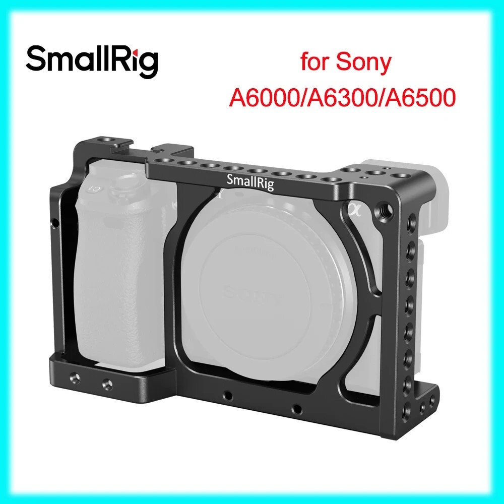 SmallRig Camera Cage Rig for Sony A6500 Cage for Sony A6300/A6000/A6500 Nex7 Camera with Shoe Mount 