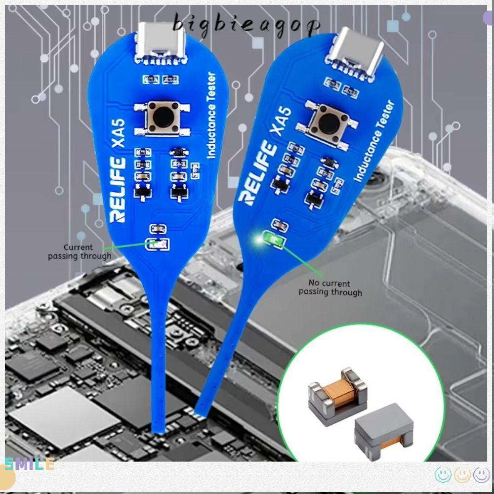 BIGBIAGOP เครื่องทดสอบเหนี่ยวนํา, Non-Contact Quick Fault ตรวจสอบเมนบอร์ด Coil Tester, RELIFE XA5 คว