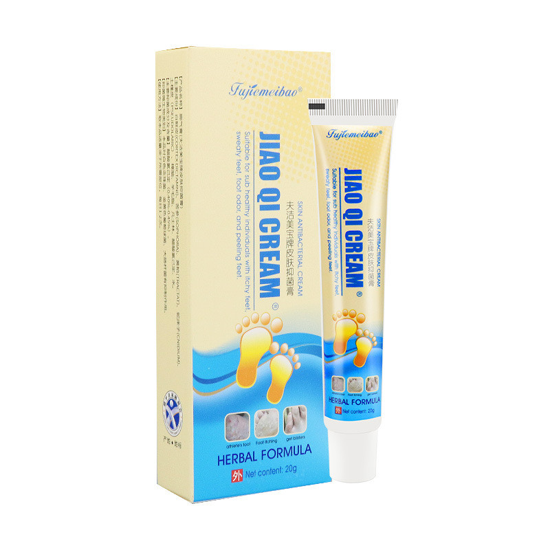 [สต๊อกพร้อม] Fujiemeibao ใหม่ครีมเท้านักกีฬาคันเท้าลอกเชื้อราเท้าไม่ดี King Foot Odor Blister ครีม A