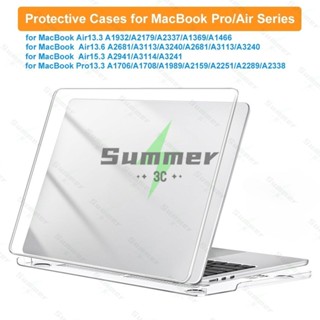 Summer เคสป้องกันสำหรับ MacBook Air13 A1932/A2179/A2337/A136…