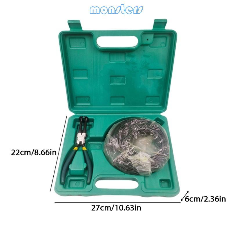 Mon Universal แหวนลูกสูบชุดเครื่องมือซ่อมแซมเครื่องยนต์ Feature 14 ม้วนออกแบบปรับได้