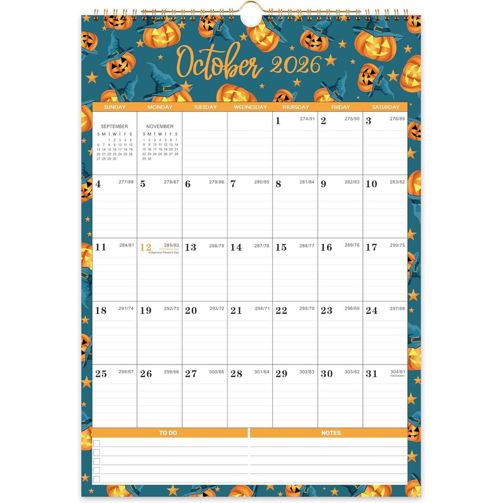 2026 ปฏิทินติดผนัง-2026 ปฏิทิน ม.ค. 2026 - ธ.ค 2026 ปฏิทินใหญ่ 2026 ปฏิทิน 12 รายเดือน ใหญ่พร้อมตะขอ