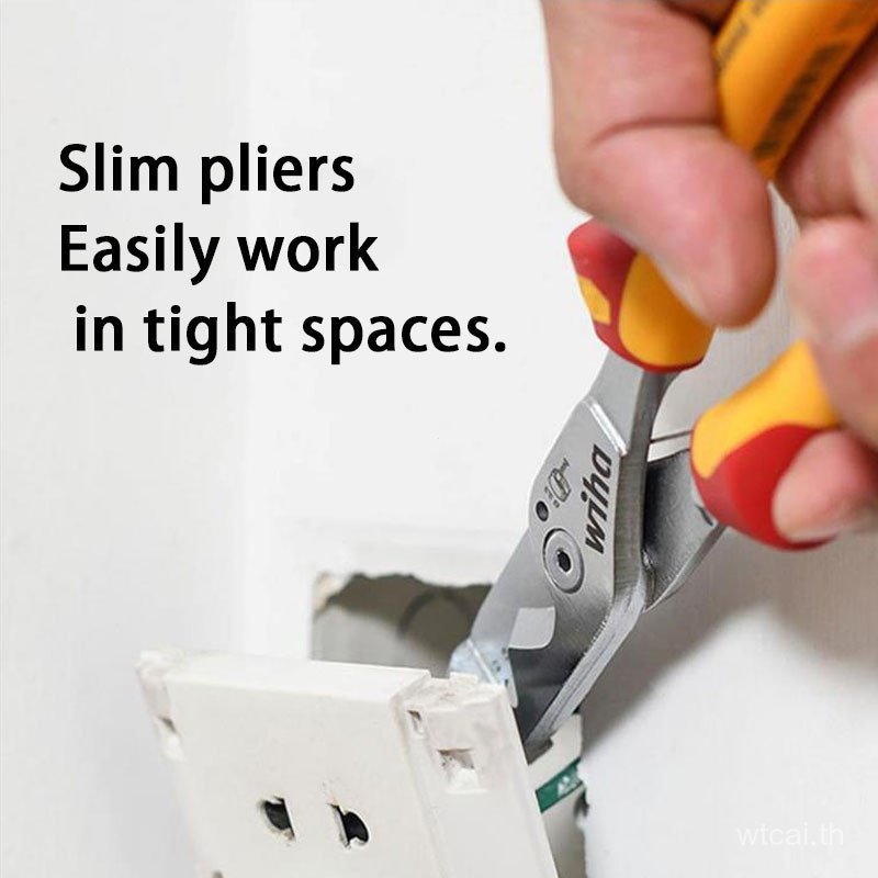 Wiha เครื่องมือฮาร์ดแวร์ เครื่องปอกสายไฟมัลติฟังก์ชั่น 8-in-1 45489