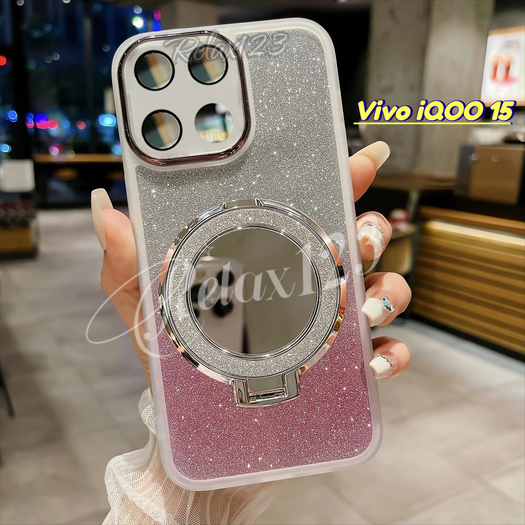 สําหรับVivo iQOO 15 5G 2025 VIVO iQOO15 iqoo15 VivoiQOO15 iQOO15 5Gปลอก2025 ผู้ถือแหวนTPUนุ่มเคสโทรศ