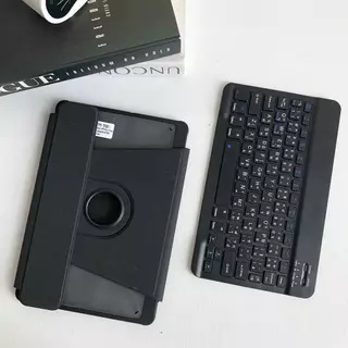 【หมุน 360 องศา】กรณีป้องกันคริลิค for Samsung Galaxy Tab S6 Lite S10FE+ A8 A9 A11 S11 S789 S10+ S7FE แสดงโลโก้