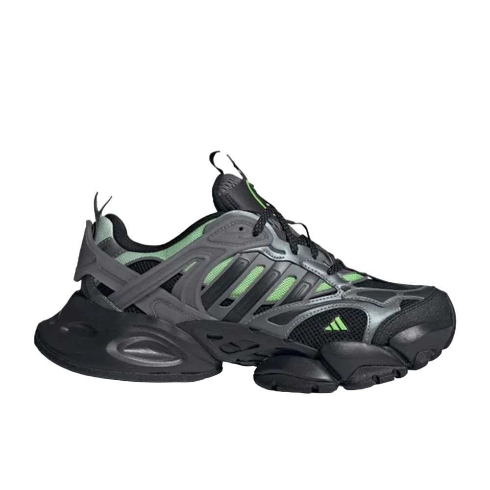 adidas XLG Runner Deluxe 'Black Grey Green' Unused