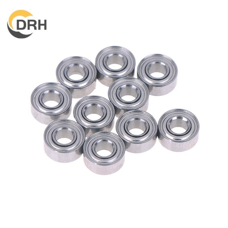 Newwellknownepic 10pcs 683ZZ 3*7*3 มม.Miniature Bearing Chrome Steel 683 ZZ 2Z 683Z ภายใน Bore 3 มม.