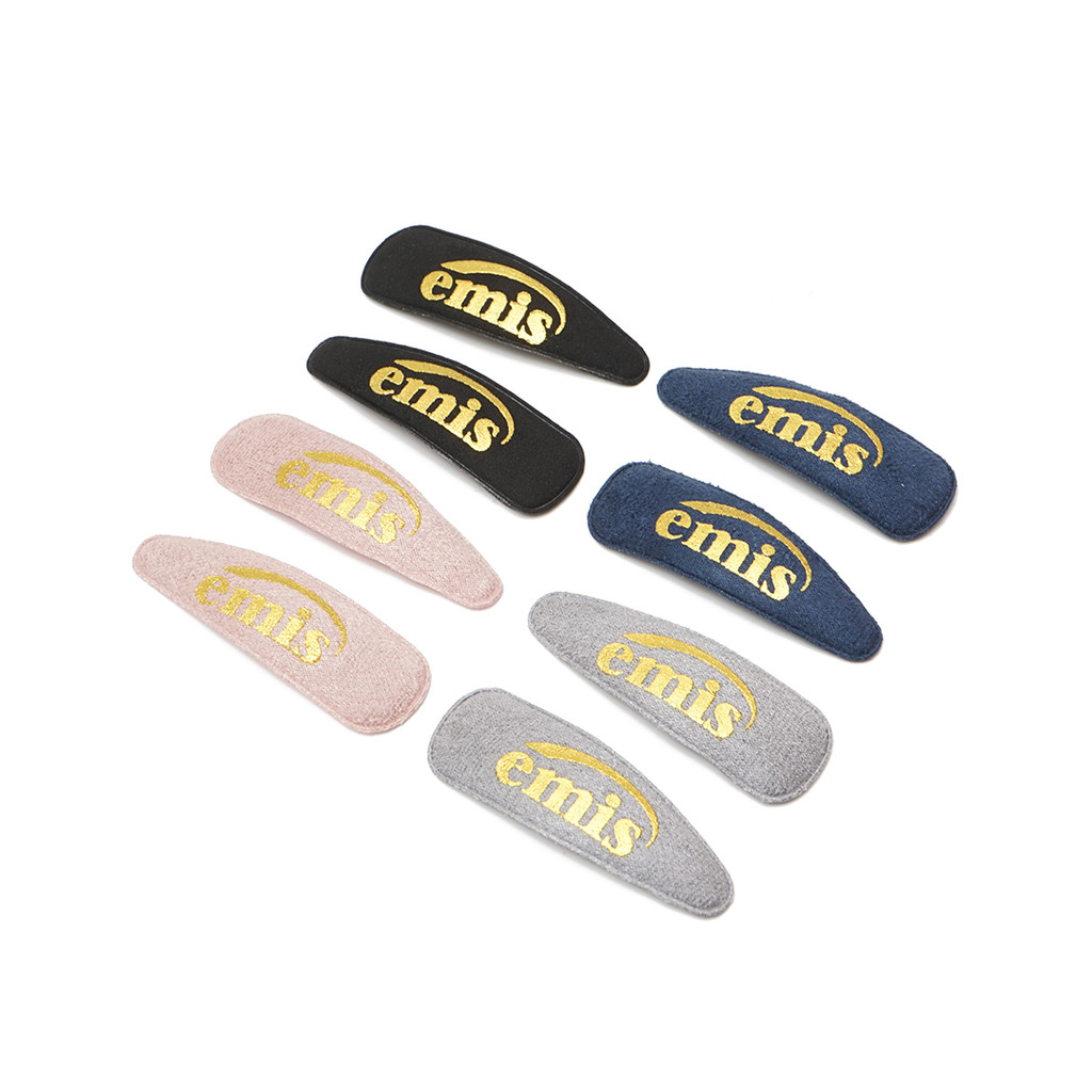 กิ๊บติดผมโลโก้ทองพื้นฐาน Emis