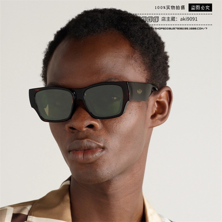 แว่นตากันแดดแฟชั่น กรอบสี่เหลี่ยม สำหรับผู้ชาย lw40172