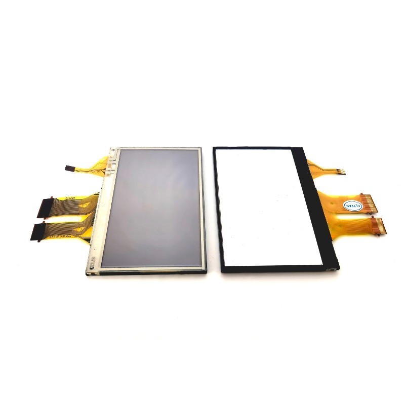 1 ชิ้นจอแสดงผล LCD หน้าจอสัมผัสอะไหล่ซ่อมกล้องสําหรับ Sony HDR SR11E SR12E XR500E XR520E NX5C อุปกรณ