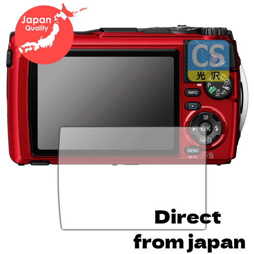 【ตรงจากญี่ปุ่น】PDA工房 OLYMPUS OM SYSTEM Tough TG-7/TG-6 ฟิล์มป้องกัน Crystal Shield ผลิตในญี่ปุ่น【สิน