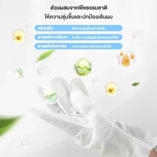Doge&Orange ถุงมืออาบน้ำสัตว์เลี้ยง 6ชิ้น/ถุง ไม่ระคายเคืองผิว ไม่ต้องล้างน้ำ สัตว์เลี้ยงเลียได้ ปราศจากแอลกอฮอล์ MIP08