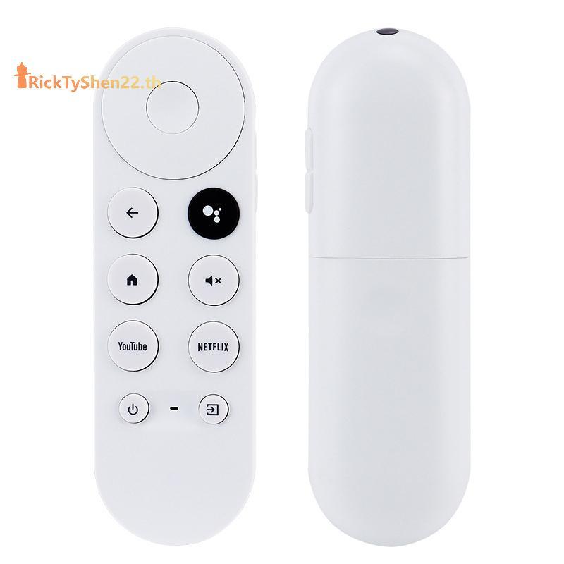 RickTyShen เหมาะสําหรับ CHROMECAST TV Voice Set-Top กล่องเปลี่ยนรีโมทคอนโทรลสมาร์ททีวี G9N9N เสียง I