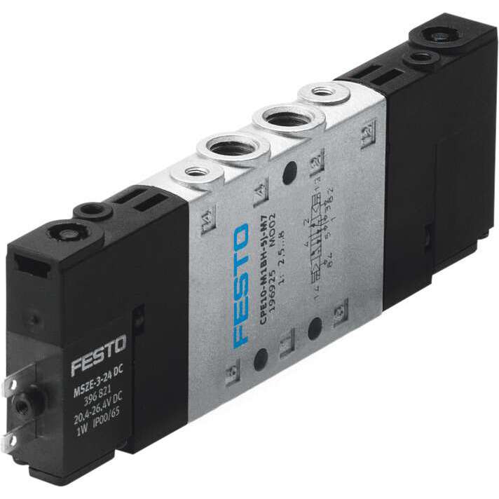 FESTO Solenoid Valve Two-Bit Three-Way CPE14/18-M1BH-3GL/O-5L/J-5/3G/ES-1/8-1-QS-6 ผลิตภัณฑ์พร้อมสต็