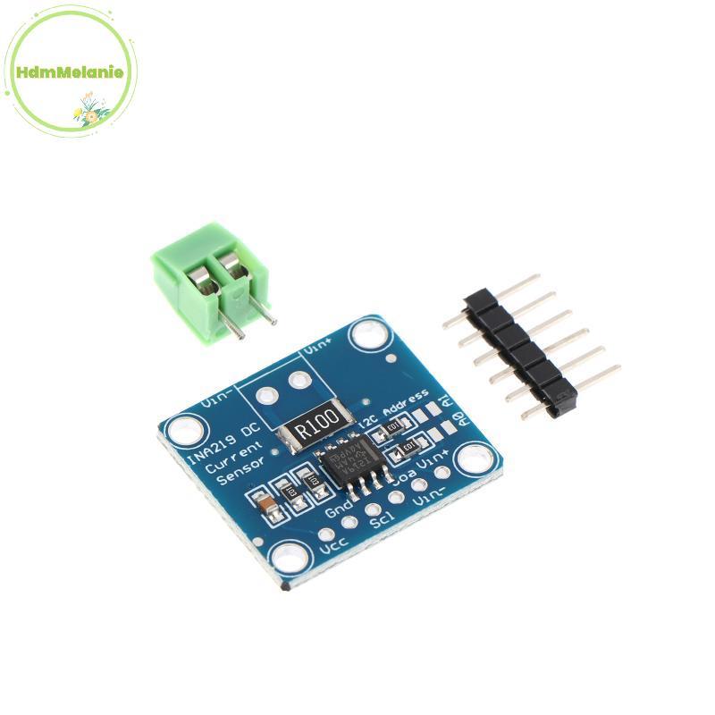 HDMM 1/3/5pcs INA219 โมดูลสีฟ้า DIY 3V-5V IIC I2C MCU-219 Bidirectional Current Power Supply Monitor