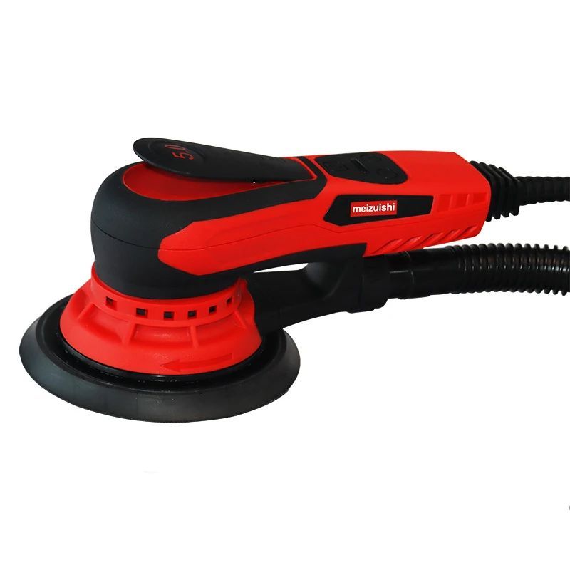 350W 5.0 มม.สุ่ม Orbit Sander 6 นิ้วไฟฟ้า Orbit Sander จอแสดงผลดิจิตอลควบคุมความเร็วขัดด้วยกระดาษทรา