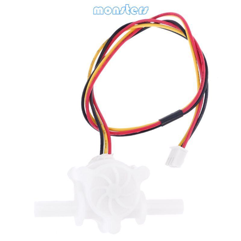Mon 0 25-3 0 L min OD 6mm Water Flow Sensor Fluid Flow Meter Hall สวิทช์แม่เหล็ก