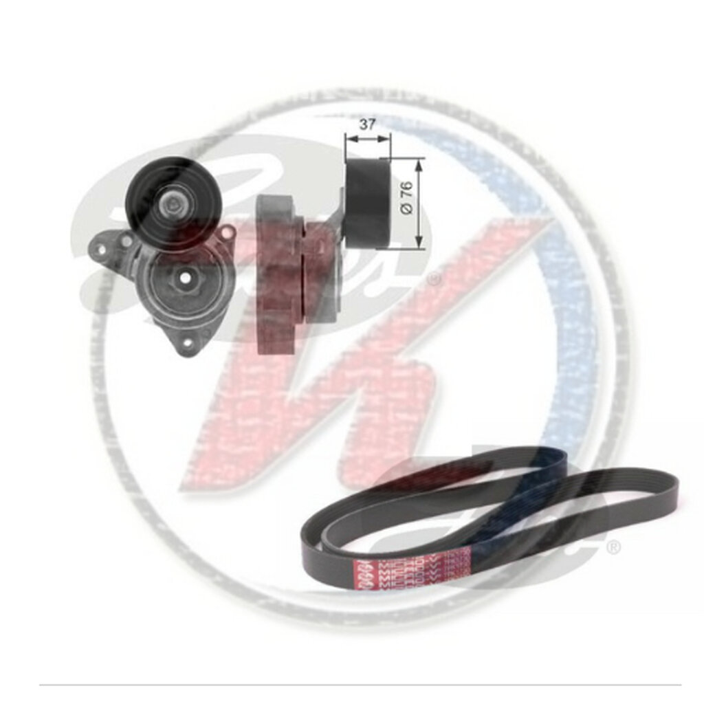 ชุดสายพานหน้าเครื่อง HONDA CR-V G2 Gen2 RD 2.0 2.4 2002-2007 K20A 2.0 K24A 2.4 1730MM