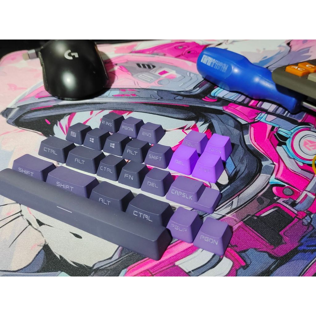 keycap ไฟลอด keycap Ziqi Donglai แป้นพิมพ์เครื่องกลเพิ่มเติม Keycap วัสดุ PBT แกะสลักด้านข้างการส่งผ