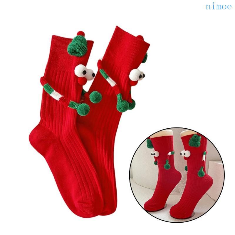 ถุงน่องผู้ใหญ่นิโอ ตาโตคริสต์มาส การ์ตูนดีไซน์ สำหรับสวมใส่ในงานเฉลิมฉลอง