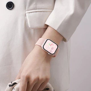 สายรัดไนลอน for Iwatch Smartwatch Apple Watch SE 3 2 Ultra 3 2 Series 11 10 9 8 7 49มม 42มม 46มม 45 41 44มม 40 38มม