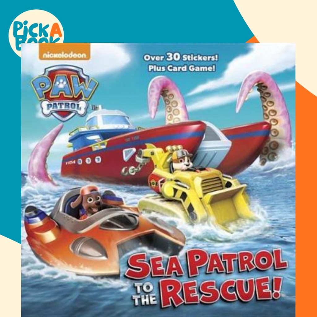 ลาดตระเวนทะเลสู่กู้ภัย! (Paw Patrol) โดย Random House (ฉบับ US ปกอ่อน)