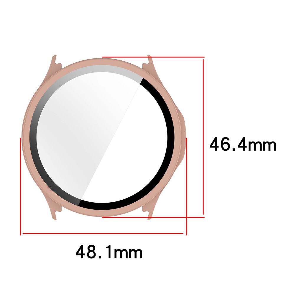 นาฬิกาสําหรับ OPPO Watch S ฝาครอบกันชน Hard PC Case รูปที่ 2