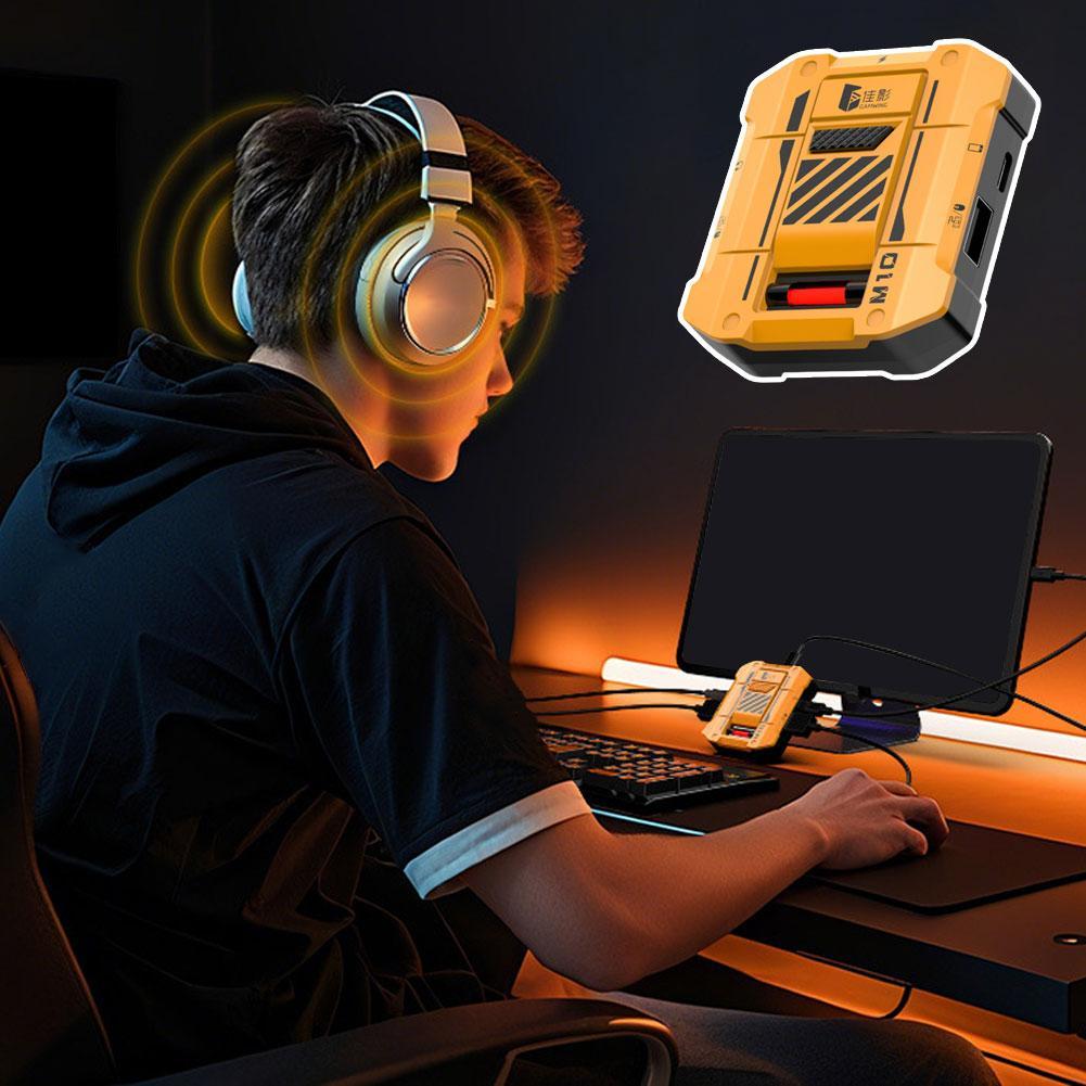 สําหรับ Jiaying Gamwingm10 Native Mobile Game Keyboard Converter Mouse Q0b8