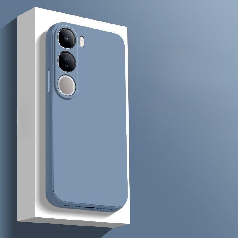 สําหรับVivo Y21dกรณีสีทึบซิลิโคนTPU anti DROPปกหลังเคสโทรศัพท์สําหรับVivo Y21d Y 21d V2520 ปลอก