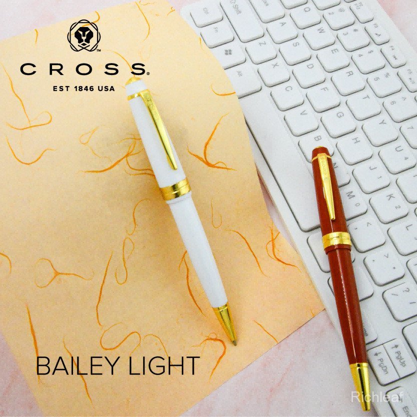 CROSS CROSS ปากกาลูกลื่น Baileys น้ําหนักเบาสํานักงานธุรกิจปากกาลายเซ็นของขวัญตัวอักษรให้นักเรียนเขี