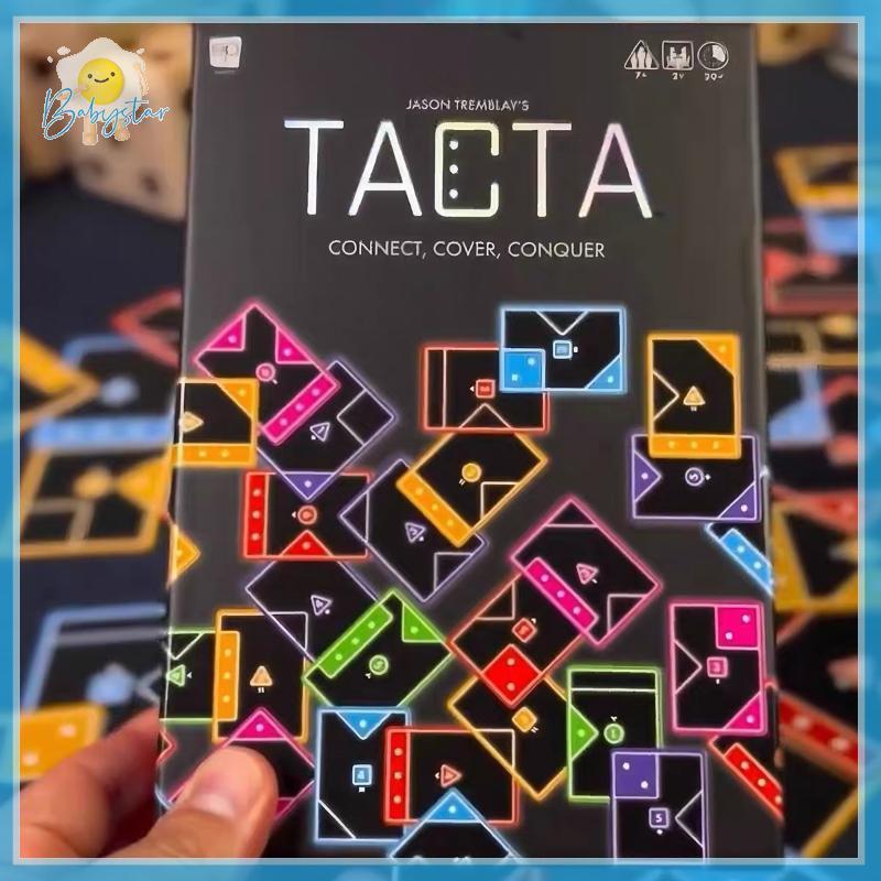 [Inthehot-t] 1 ชุดเกมกระดาน TATA สําหรับผู้เล่น 2-6 ผู้เล่น Fast Paced การ์ดเกมตลกกลยุทธ์รูปร่างจับคู่เกมปาร์ตี้ Family Gathering Leisure Cards [ใหม่]