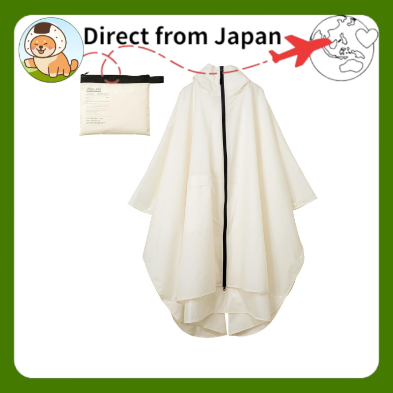 [Wpc.] [World Party] IZA Rain Breaker Poncho Off-Eeza Men's Unisex Raincoat Rainwear Ladies Simple S
