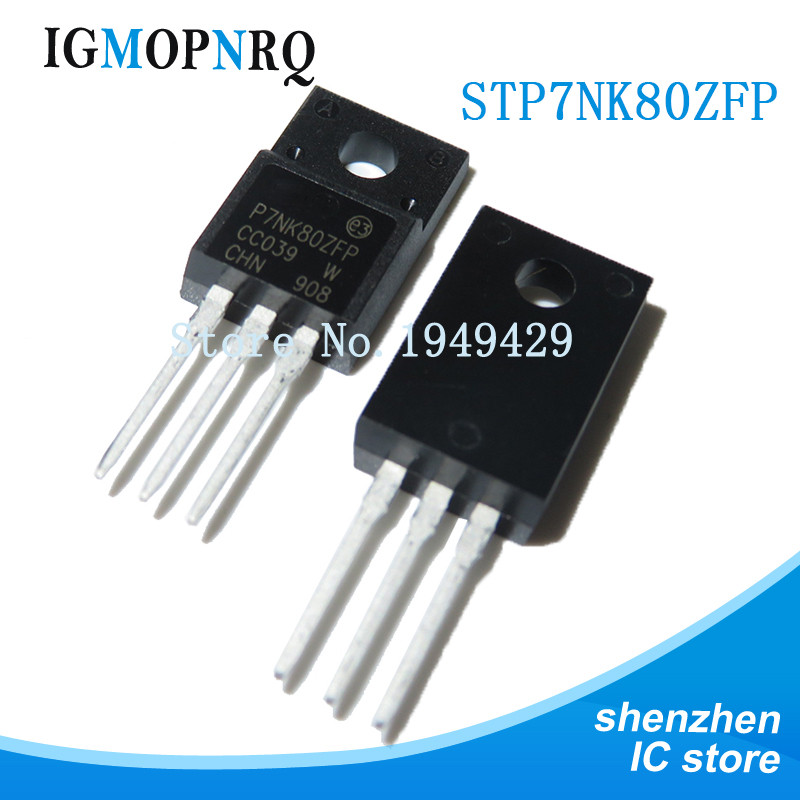 10 ชิ้น STP4NK60ZFP STP7NK80ZFP TO-220 STP10NK60ZFP STP10NK80ZFP STP14NK60ZFP4NK60 STP7NK80 STP10NK6