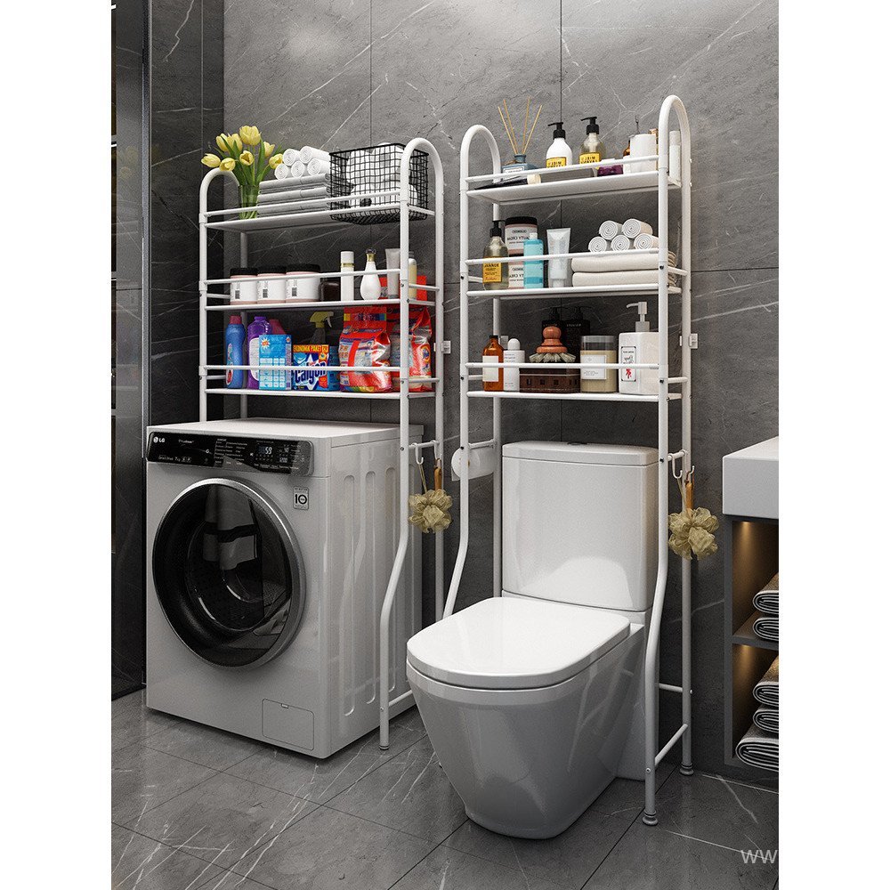 ห้องน้ําห้องน้ําอ่างล้างหน้าชั้นวางติดผนังชั้นวางอาบน้ําห้องน้ําห้องน้ําชั้นยาวเครื่องซักผ้าห้องน้ํา