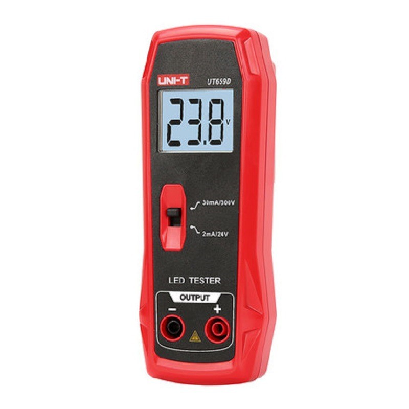 ที่ไม่ซ้ํากัน UT659A/UT659D เครื่องทดสอบโคมไฟ LED ลูกปัดวงจรเปิด-ปิดหน้าจอ LCD แสงตารางทดสอบ