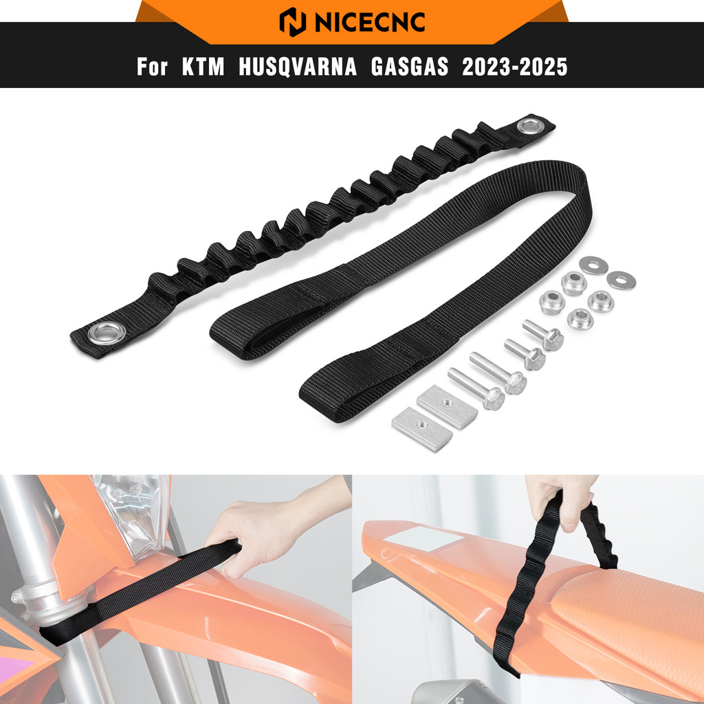 NC สายรัดยกแฮนด์หน้า-หลัง  สำหรับ KTM EXC 300 2024 สำหรับ KTM EXC-F 350 SXF 450 Husqvarna TE 300 Gas