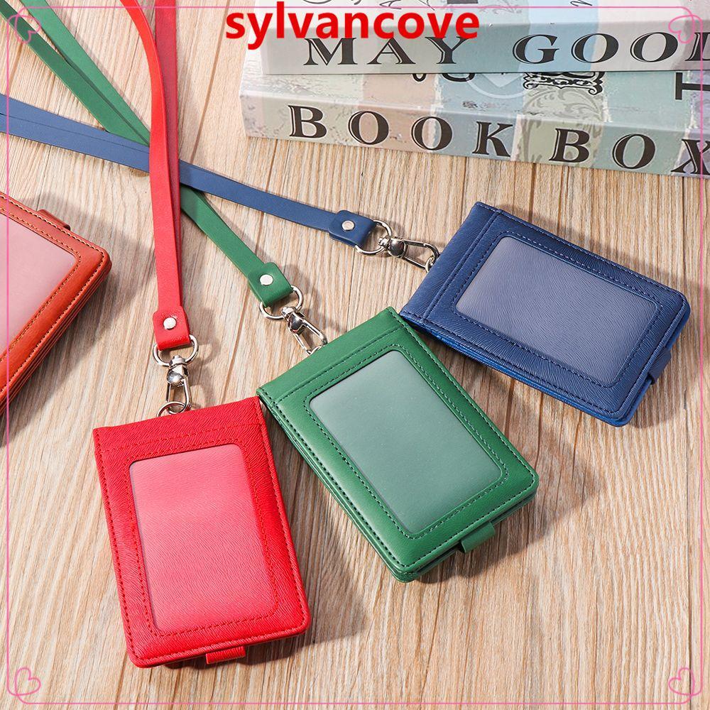 SYLV กระเป๋าใส่บัตรแฟชัน สำหรับธนาคาร บัตรเครดิต โรงเรียน และการทำงาน