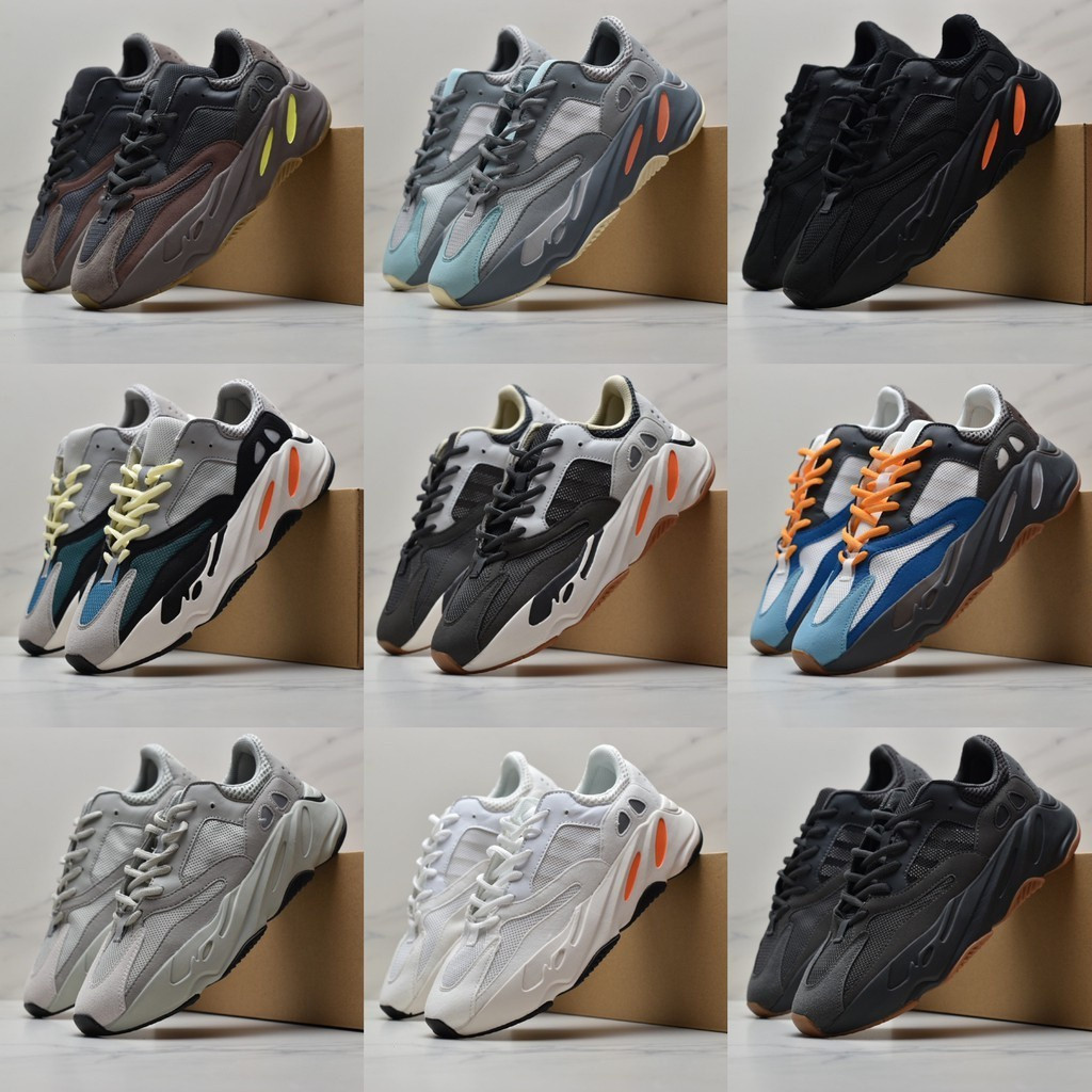 ใหม่ 2020 Yezzy Boost 700 V2 ผู้ชายผู้หญิงรองเท้าผ้าใบ Unisex รองเท้า Low Tops รองเท้าวิ่ง JJD413-OJ