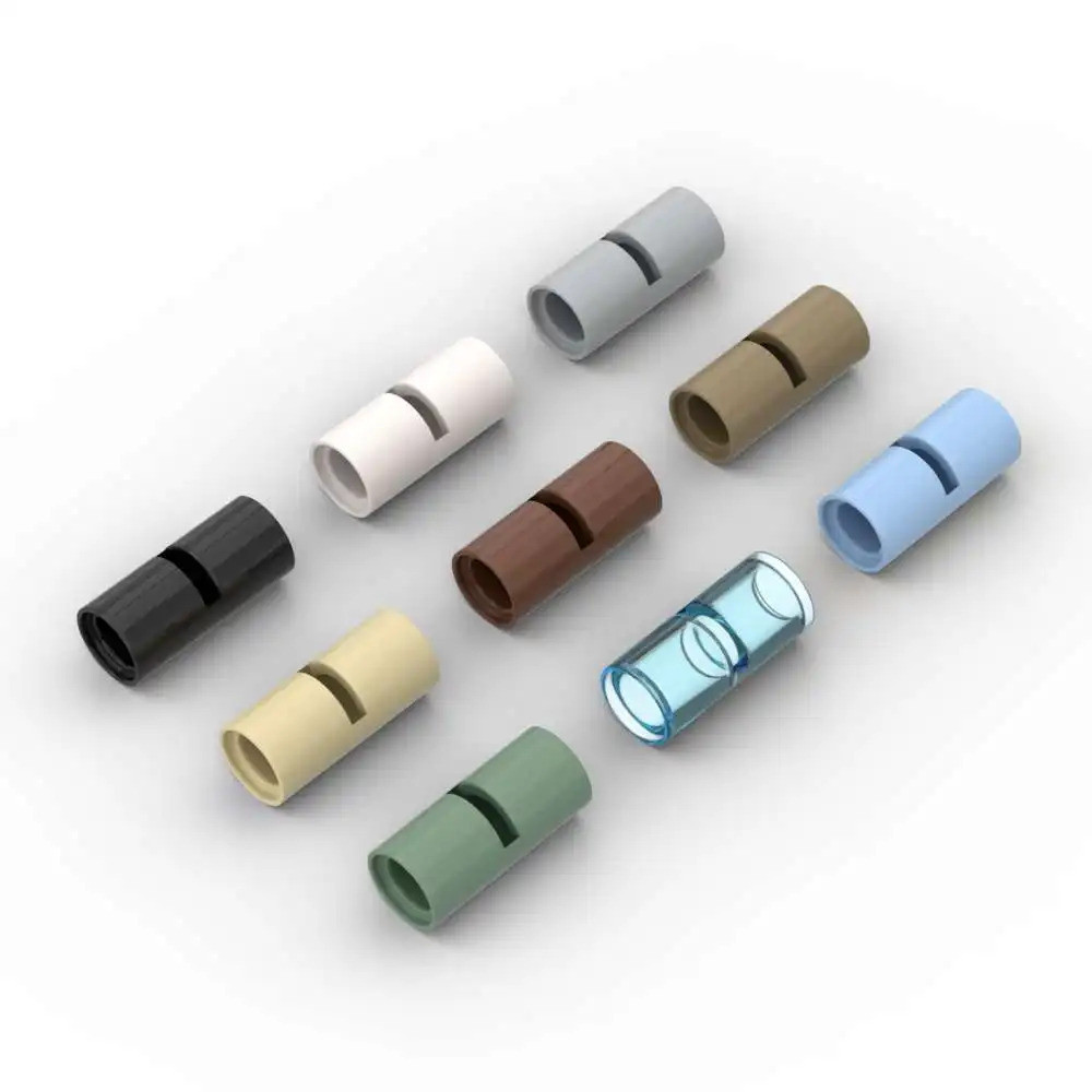 ปริศนาอนุภาค 62462 Pin Connector Building Blocks 75535 รอบ 2l พร้อมสล็อต Joiner ของเล่นเพื่อการศึกษา