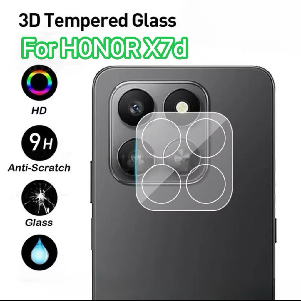 ฟิล์มกล้อง For Honor X7D X7C X9D X9C ฟิล์มกันรอยกล้องด้านหลังแบบใส ฟิล์มกระจกนิรภัยป้องกันเลนส์กล้อง