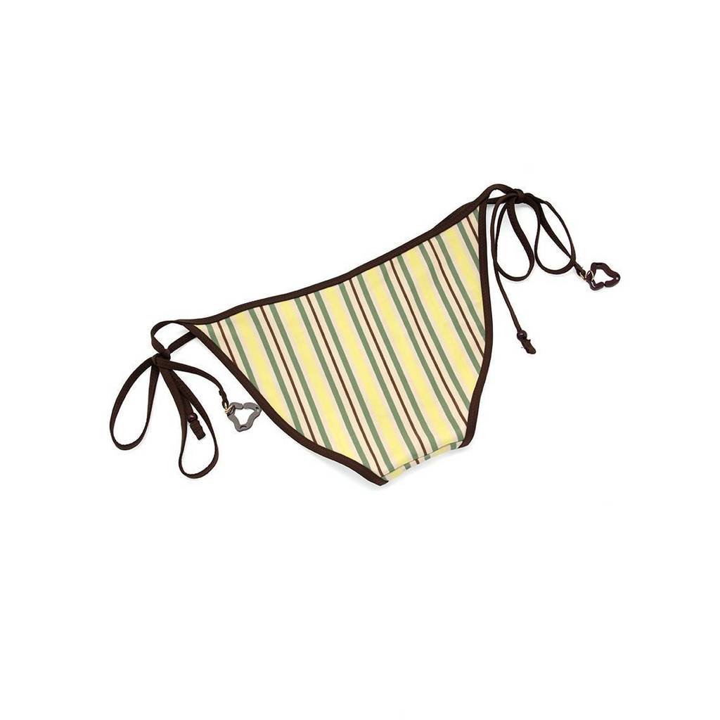 PIPATCHARA x SABINA เซ็ตชุดว่ายน้ำ รหัส SVL25028YL - สีเหลือง - รูปที่ 3