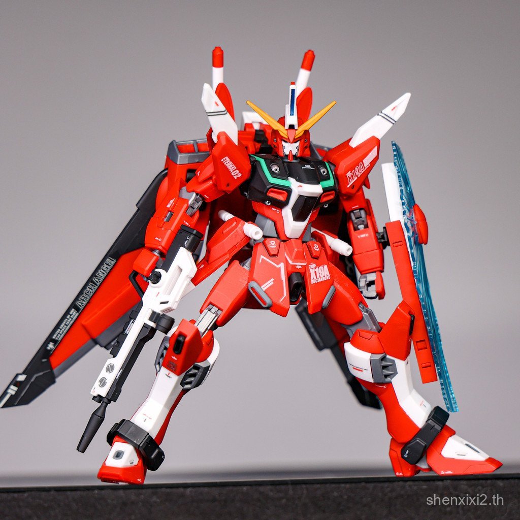 คุณภาพพร้อมสต็อก Star-Infinite Justice Red ถึง HG 1: 144 การผลิตในประเทศประกอบ Highly Hand-Made ทารก