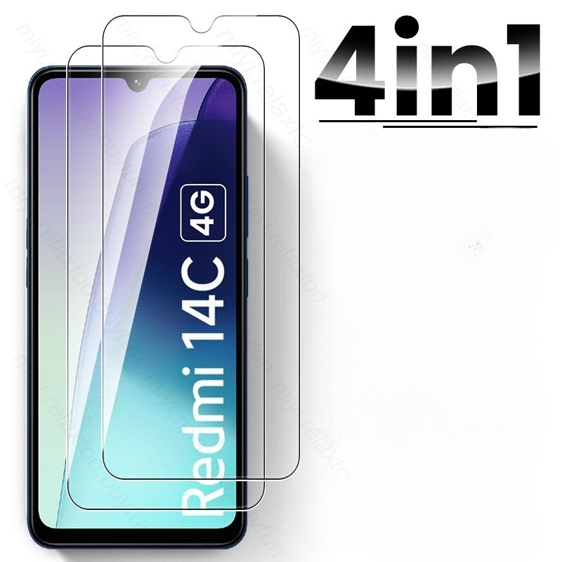 Redmi14C Radmi Redmy Redme 14C 14 15 C14 4G 5G NFC TEMPERED GLASS CLEAR 9H คุณภาพสูง