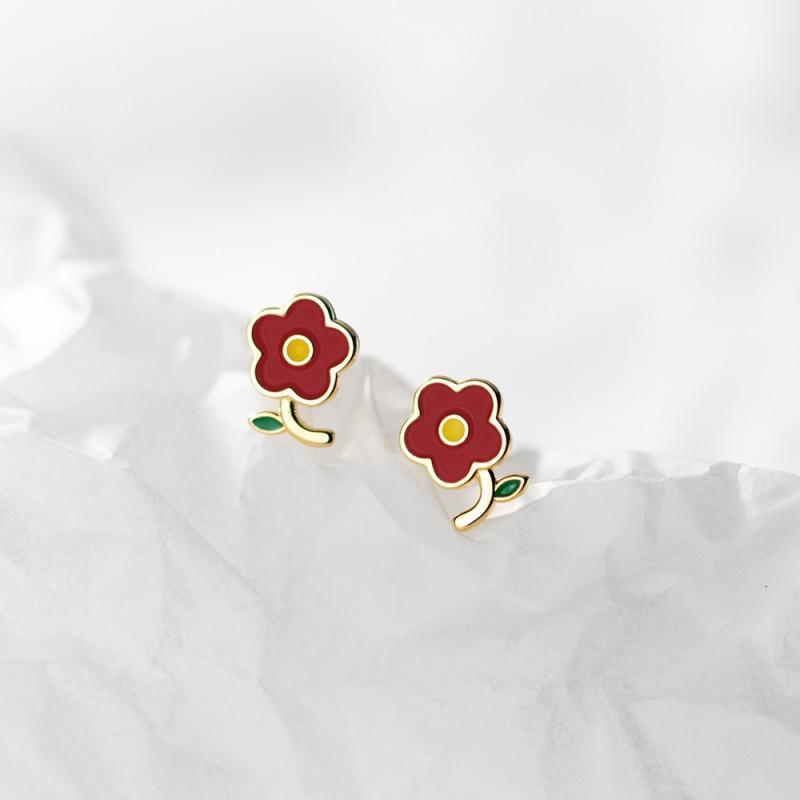 Carina Earrings ต่างหูเงินแท้ S925 [MERCELO]