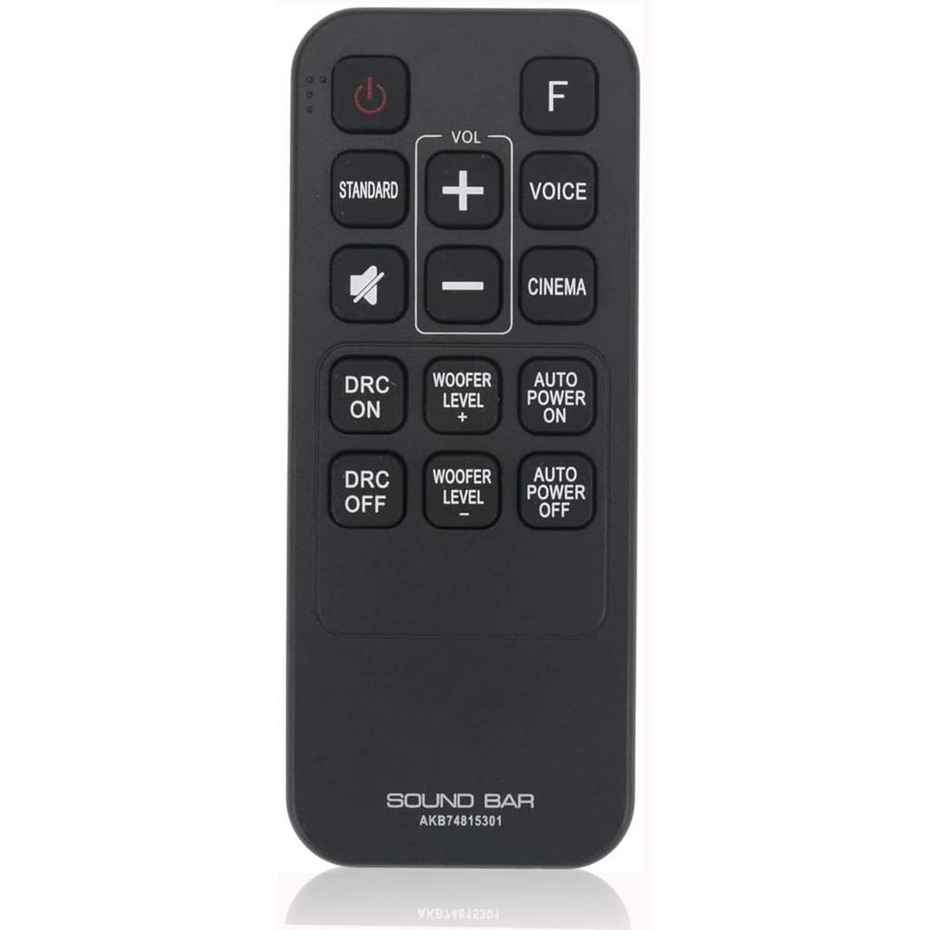 รีโมทคอนโทรลทดแทนสําหรับ LG Sound bar LAS454B SH3K LAS485B SJ7 SJ9 SJ4Y SK3D SK4D SK1 Surround bar