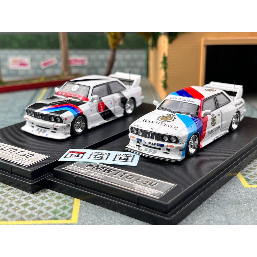 พร้อมส่ง SW 1: 64 BMW BMW LTO E30 M3 DTM Tournament Coating โมเดลรถโลหะผสม